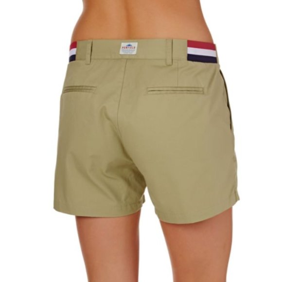 NWT Women's Sporty Penfield Cali Shorts in Tan - Size Large - Picture 3 of 3